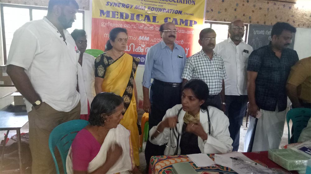 KERALA FLOOD RELIEF – MEDICAL CAMPS – 29-08-18