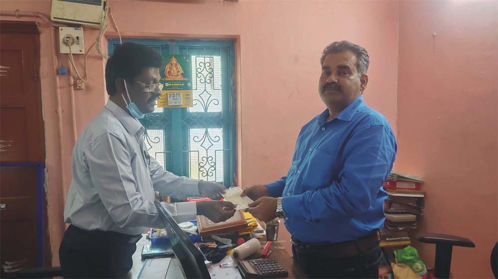 Medical expenses given for poor patient