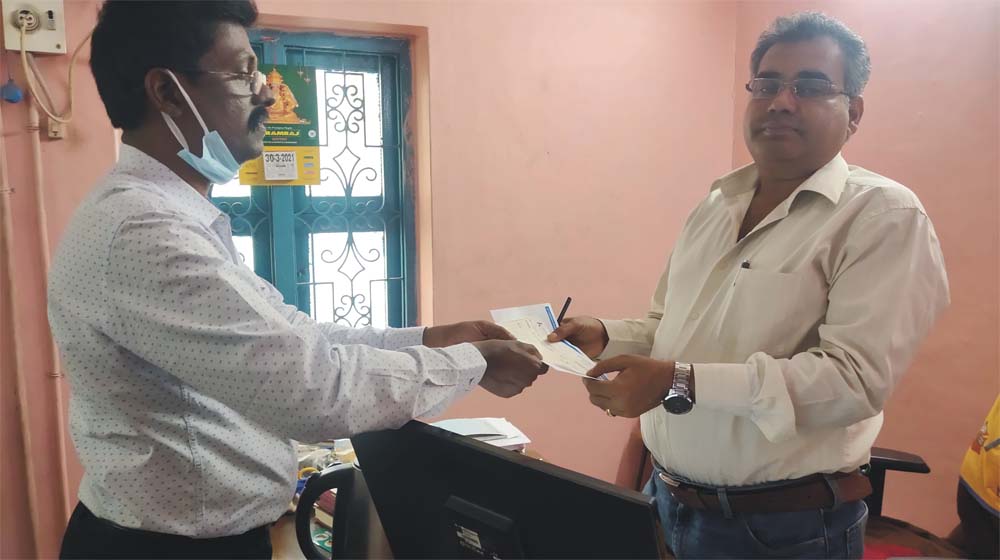 Medical expenses given for poor patient