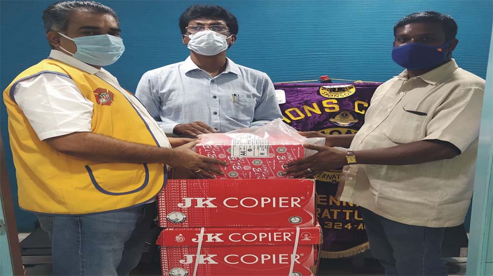 DONATION OF STATIONARIES