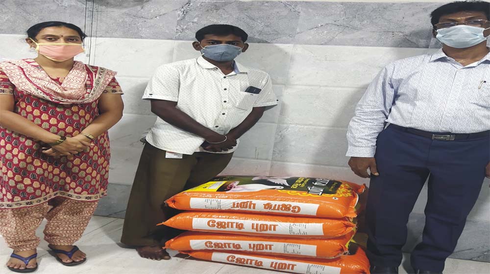 Donation of Rice bags for SHELTERS – Home for HIV