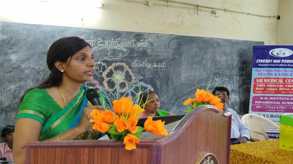 Students MOTIVATION SESSION @ Govt High school , ch -49 on 08-03-19