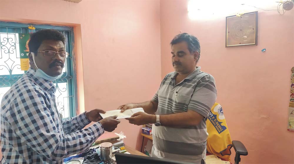 Medical expenses given for poor patient