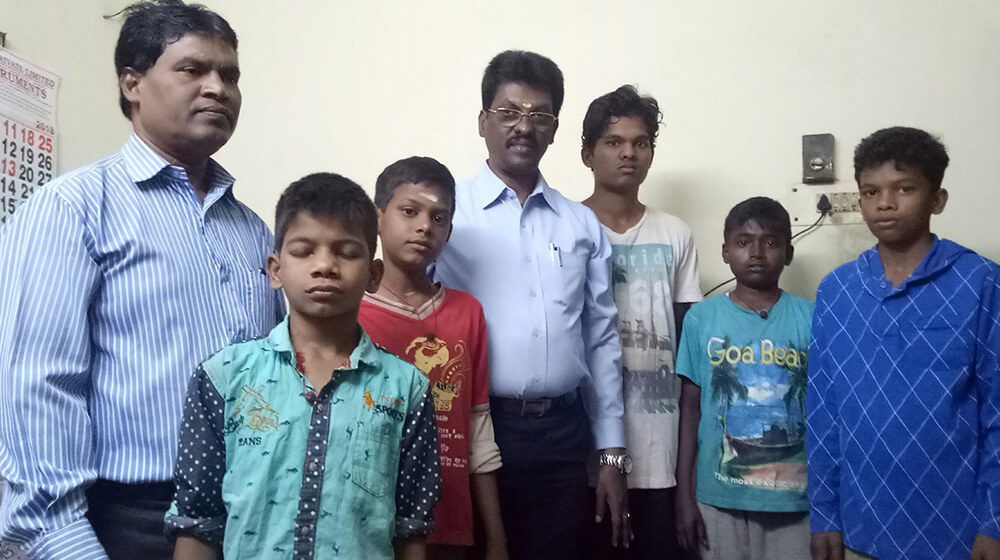 Home for HIV @ vellappanchavadi, Chennai, 16 Feb 2018