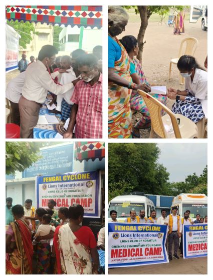 FENGAL FLOODS – Medical Camp