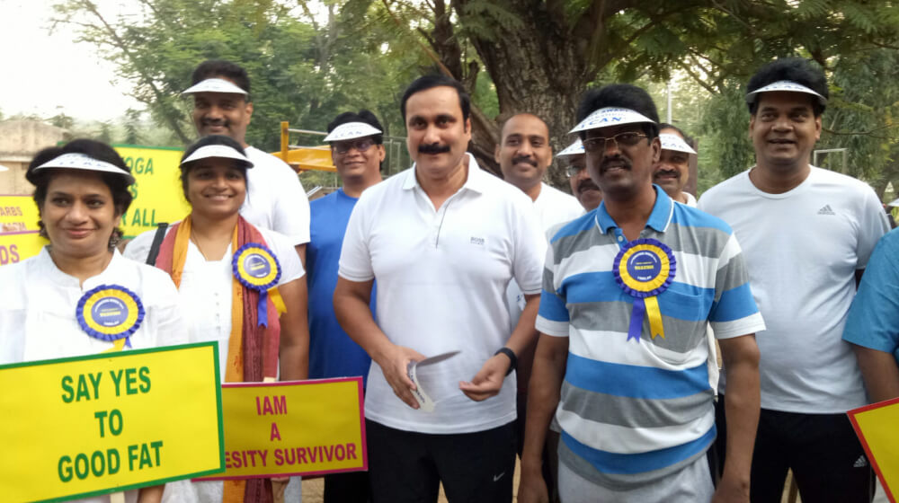 Walkathon – To create an awareness about obesity, 08 Mar 2018