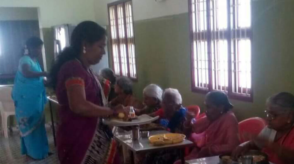 Pongal Celebrations @ Old Age Home, Redhills, 13 Jan 2017