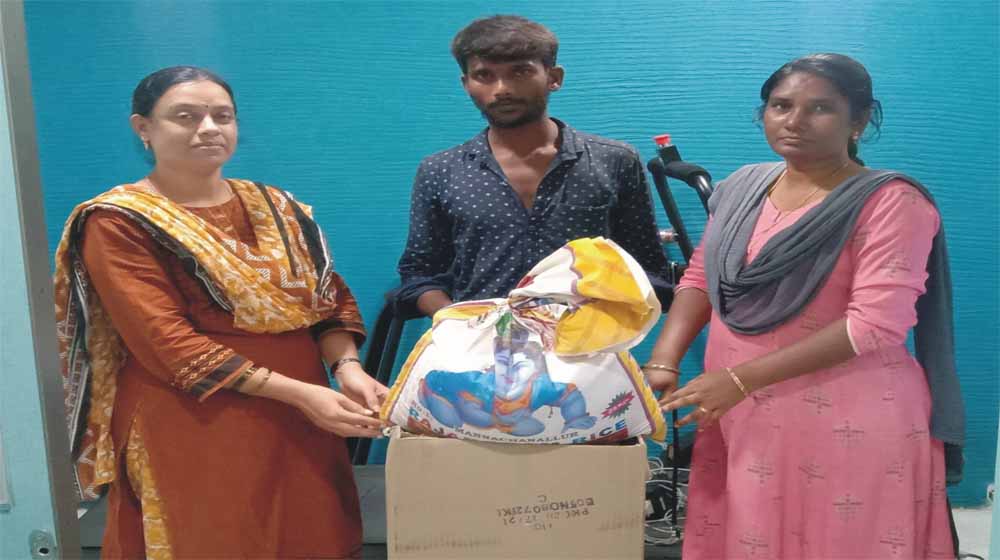 Donation of provisions