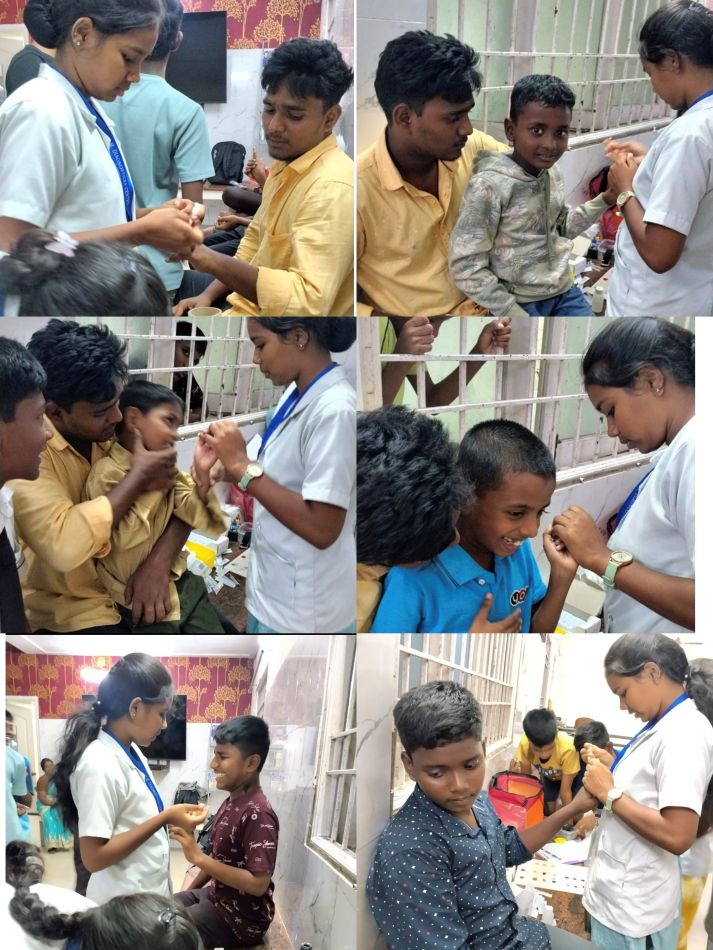BLOOD GROUPING CAMP
